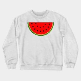 Watermelon Slice Crewneck Sweatshirt